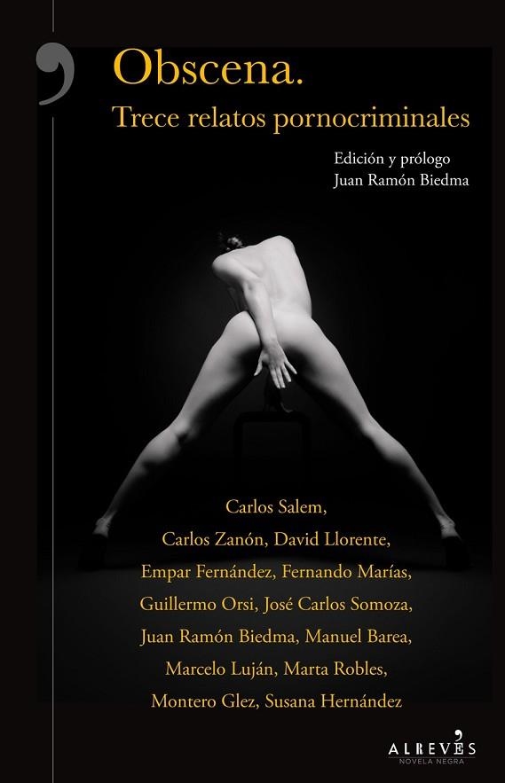 OBSCENA TRECE RELATOS PORNOCRIMINALES | 9788416328550 | AA. VV. | Llibreria Online de Vilafranca del Penedès | Comprar llibres en català