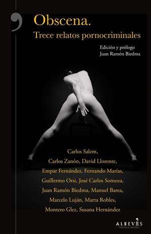 OBSCENA TRECE RELATOS PORNOCRIMINALES | 9788416328550 | AA. VV. | Llibreria L'Odissea - Libreria Online de Vilafranca del Penedès - Comprar libros