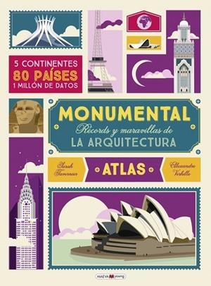 ATLAS MONUMENTAL | 9788416690039 | TAVERNIER, SARAH / VERHILLE, ALEXANDRE | Llibreria L'Odissea - Libreria Online de Vilafranca del Penedès - Comprar libros