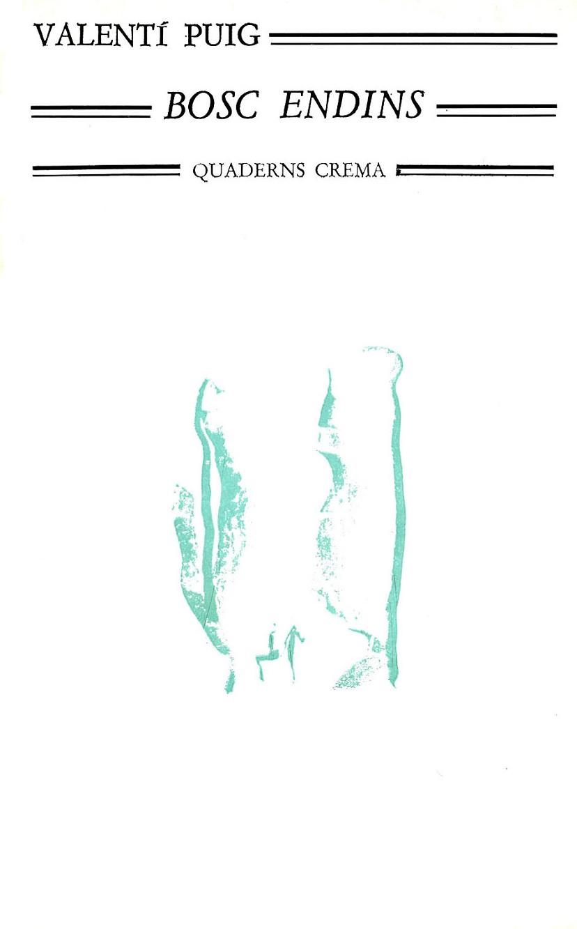 BOSC ENDINS | 9788485704224 | VALENTI PUIG | Llibreria Online de Vilafranca del Penedès | Comprar llibres en català