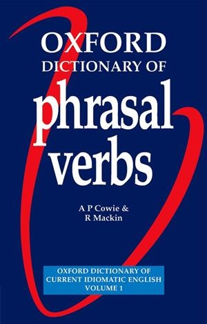DICTIONARY OF PHRASAL VERB | 9780194312851 | COWIE.. | Llibreria L'Odissea - Libreria Online de Vilafranca del Penedès - Comprar libros