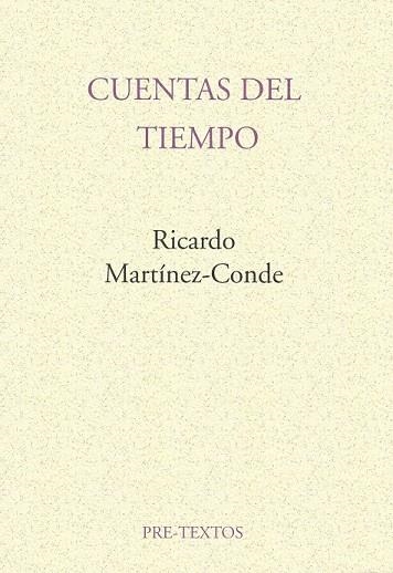 CUENTAS DEL TIEMPO | 9788481910254 | RICARDO MARTINEZ-COE | Llibreria Online de Vilafranca del Penedès | Comprar llibres en català