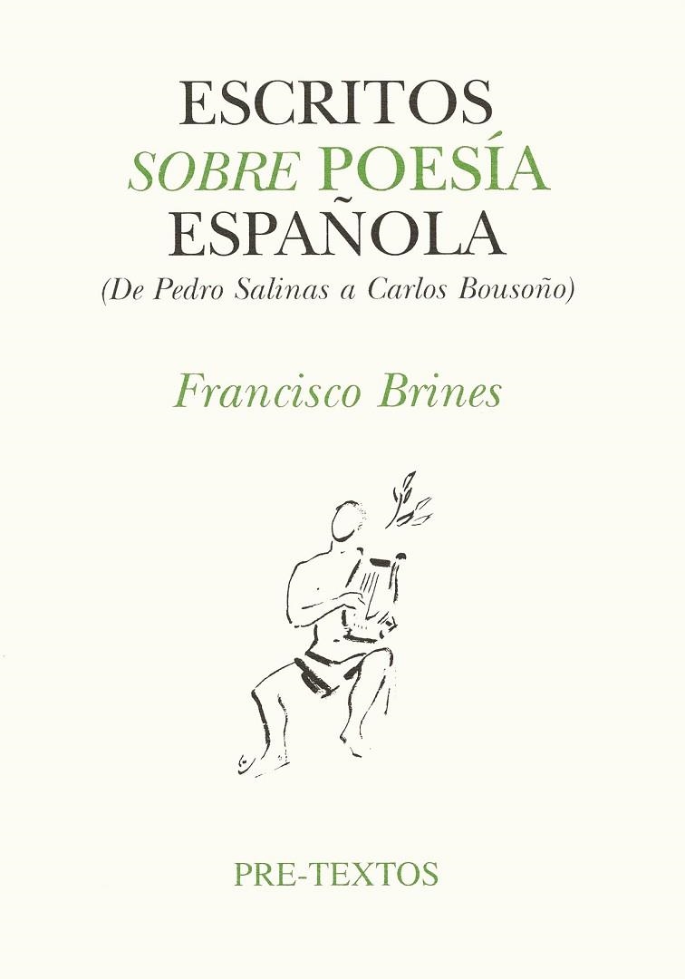 ESCRITOS SOBRE POESIA ESPAÑOLA | 9788481910087 | PEDRO SALINAS | Llibreria L'Odissea - Libreria Online de Vilafranca del Penedès - Comprar libros