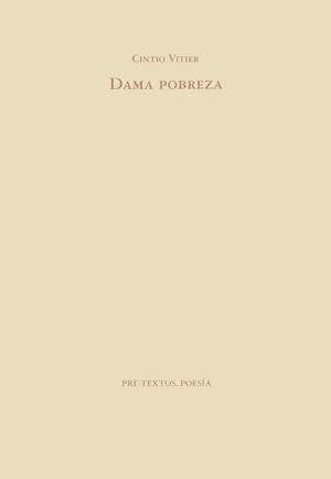 DAMA POBREZA | 9788481910223 | CINTIO VITIER | Llibreria Online de Vilafranca del Penedès | Comprar llibres en català