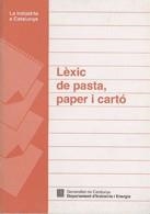 LEXIC DE PASTA, PAPER I CARTO | 9788439332619 | Llibreria L'Odissea - Libreria Online de Vilafranca del Penedès - Comprar libros