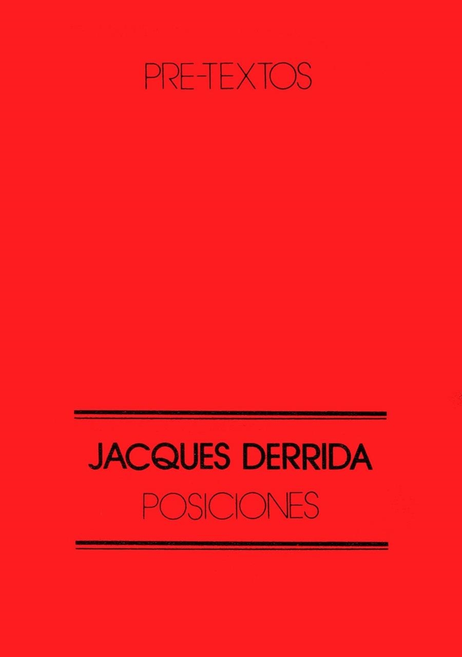 POSICIONES | 9788485081011 | J.DERRIDA | Llibreria L'Odissea - Libreria Online de Vilafranca del Penedès - Comprar libros