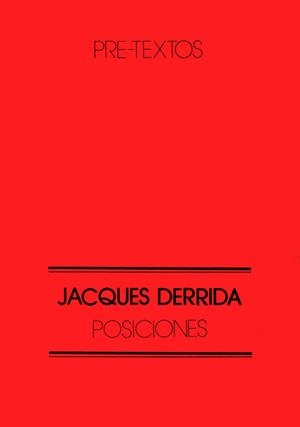 POSICIONES | 9788485081011 | J.DERRIDA | Llibreria Online de Vilafranca del Penedès | Comprar llibres en català