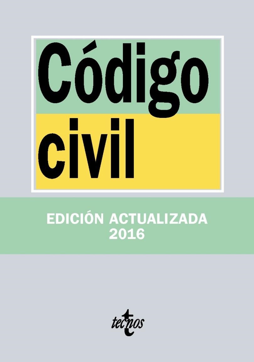 CÓDIGO CIVIL | 9788430969982 | EDITORIAL TECNOS | Llibreria L'Odissea - Libreria Online de Vilafranca del Penedès - Comprar libros