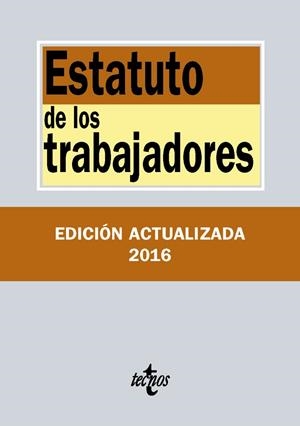 ESTATUTO DE LOS TRABAJADORES | 9788430970131 | EDITORIAL TECNOS | Llibreria Online de Vilafranca del Penedès | Comprar llibres en català