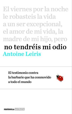 NO TENDRÉIS MI ODIO | 9788499425368 | LEIRIS, ANTOINE  | Llibreria L'Odissea - Libreria Online de Vilafranca del Penedès - Comprar libros