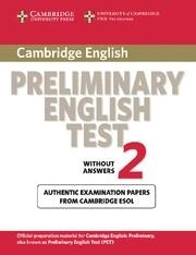 CAMBRIDGE PRELIMINARY ENGLISH TEST 2 STUDENT'S BOOK 2ND EDITION | 9780521754668 | CAMBRIDGE ESOL | Llibreria L'Odissea - Libreria Online de Vilafranca del Penedès - Comprar libros