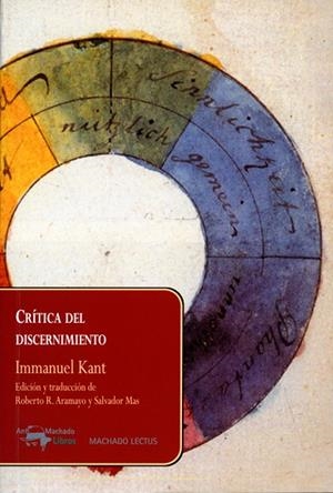 CRÍTICA DEL DISCERNIMIENTO | 9788477743859 | KANT, IMMANUEL | Llibreria L'Odissea - Libreria Online de Vilafranca del Penedès - Comprar libros