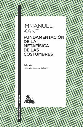 FUNDAMENTACIÓN DE LA METAFÍSICA DE LAS COSTUMBRES | 9788467047813 | KANT, IMMANUEL  | Llibreria L'Odissea - Libreria Online de Vilafranca del Penedès - Comprar libros