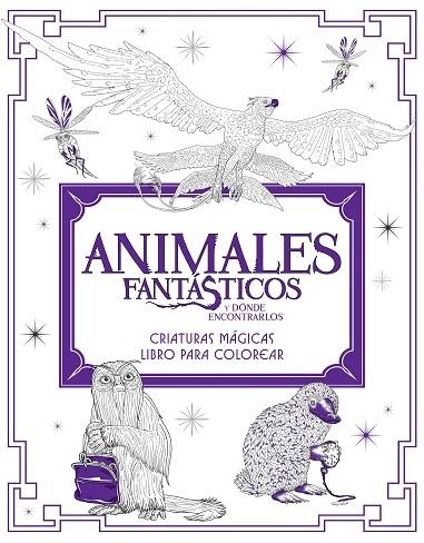 ANIMALES FANTÁSTICOS Y DÓNDE ENCONTRARLOS LIBRO PARA COLOREA | 9788491390312 | BROS., WARNER | Llibreria L'Odissea - Libreria Online de Vilafranca del Penedès - Comprar libros