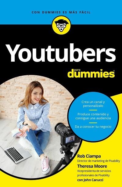 YOUTUBERS PARA DUMMIES | 9788432903144 | CIAMPA, ROB / MOORE, THERESA | Llibreria L'Odissea - Libreria Online de Vilafranca del Penedès - Comprar libros