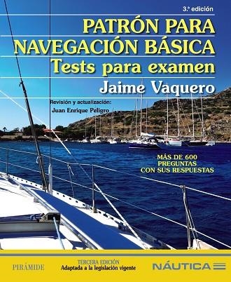 PATRÓN PARA NAVEGACIÓN BÁSICA | 9788436836684 | VAQUERO, JAIME | Llibreria L'Odissea - Libreria Online de Vilafranca del Penedès - Comprar libros