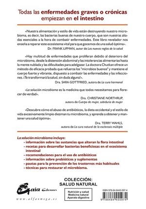 LA SOLUCIÓN MICROBIOMA | 9788484455974 | CHUTKAN, ROBYNNE | Llibreria Online de Vilafranca del Penedès | Comprar llibres en català