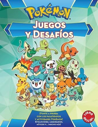 POKÉMON JUEGOS Y DESAFÍOS | 9788490438008 | AA. VV. | Llibreria L'Odissea - Libreria Online de Vilafranca del Penedès - Comprar libros