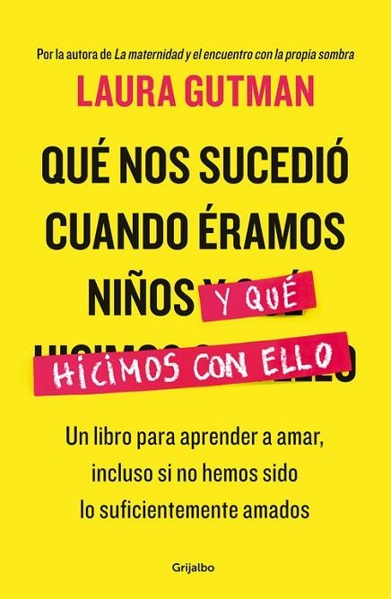 QUÉ NOS SUCEDIÓ CUANDO ÉRAMOS NIÑOS Y QUÉ HICIMOS CON ELLO | 9788425354717 | GUTMAN, LAURA | Llibreria Online de Vilafranca del Penedès | Comprar llibres en català