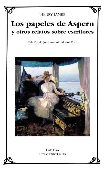 LOS PAPELES DE ASPERN Y OTROS RELATOS SOBRE ESCRITORES | 9788437636238 | JAMES, HENRY | Llibreria L'Odissea - Libreria Online de Vilafranca del Penedès - Comprar libros