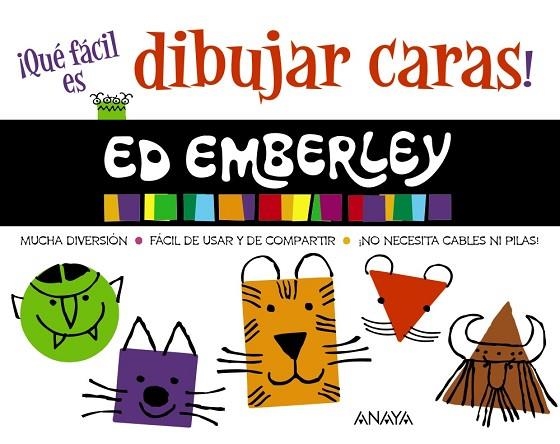 ¡ QUÉ FÁCIL ES DIBUJAR CARAS ! | 9788469833834 | EMBERLEY, ED | Llibreria L'Odissea - Libreria Online de Vilafranca del Penedès - Comprar libros