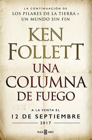 UNA COLUMNA DE FUEGO (SAGA LOS PILARES DE LA TIERRA 3) | 9788401018251 | FOLLETT, KEN | Llibreria Online de Vilafranca del Penedès | Comprar llibres en català