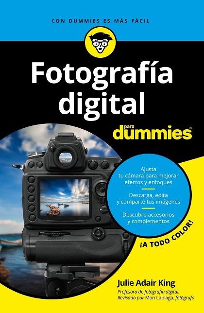 FOTOGRAFÍA DIGITAL PARA DUMMIES | 9788432903939 | KING, JULIE ADAIR | Llibreria L'Odissea - Libreria Online de Vilafranca del Penedès - Comprar libros