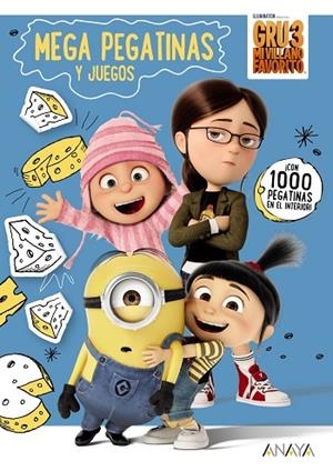 GRU 3 MEGA PEGATINAS Y JUEGOS | 9788469834213 | STUDIOS LICENSING, UNIVERSAL | Llibreria L'Odissea - Libreria Online de Vilafranca del Penedès - Comprar libros