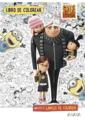 GRU 3 LIBRO DE COLOREAR | 9788469834251 | STUDIOS LICENSING, UNIVERSAL | Llibreria L'Odissea - Libreria Online de Vilafranca del Penedès - Comprar libros