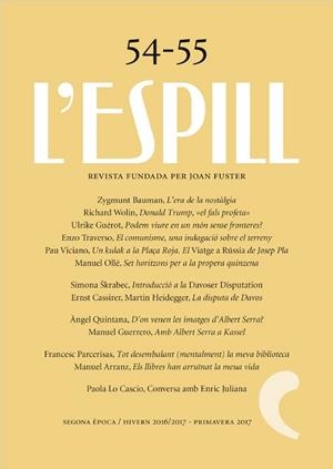 L'ESPILL 54-55 | 977021058700455 | AAVV | Llibreria Online de Vilafranca del Penedès | Comprar llibres en català