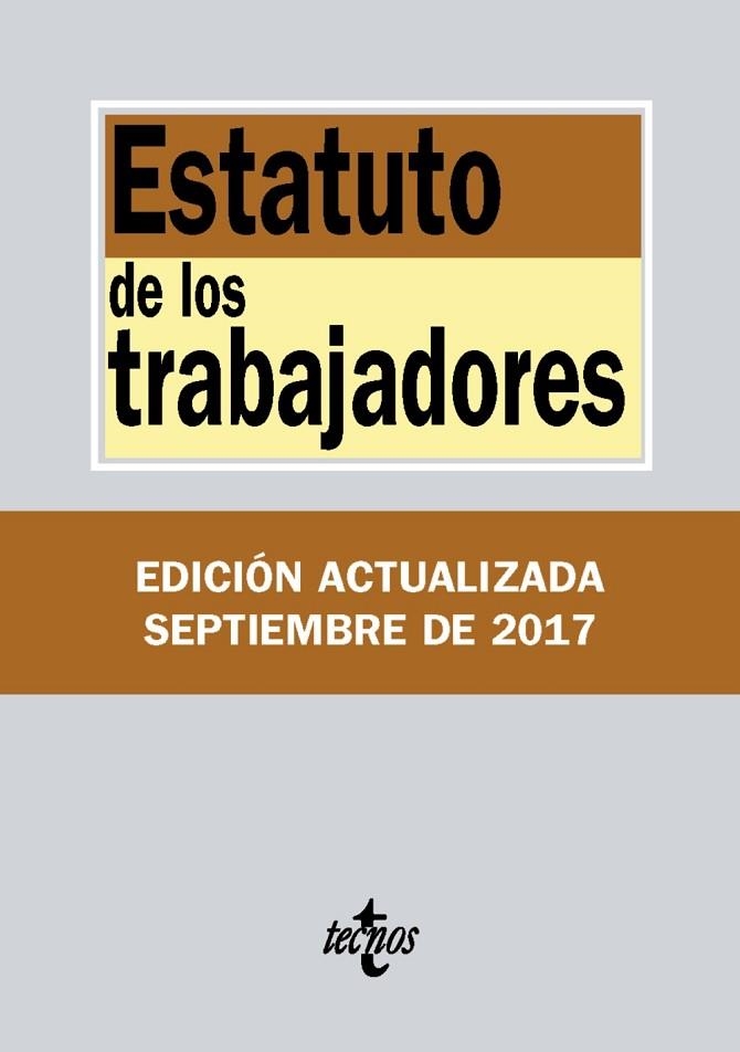 ESTATUTO DE LOS TRABAJADORES | 9788430971855 | EDITORIAL TECNOS | Llibreria L'Odissea - Libreria Online de Vilafranca del Penedès - Comprar libros