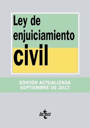 LEY DE ENJUICIAMIENTO CIVIL | 9788430971886 | EDITORIAL TECNOS | Llibreria L'Odissea - Libreria Online de Vilafranca del Penedès - Comprar libros