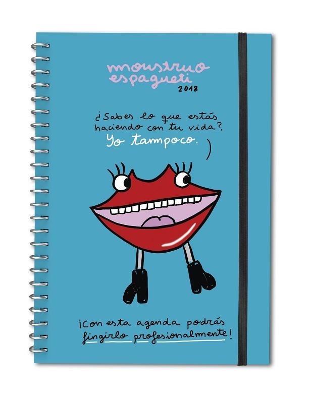 AGENDA ANUAL 2018 MONSTRUO ESPAGUETI | 9788494726941 | MONSTRUO ESPAGUETI | Llibreria L'Odissea - Libreria Online de Vilafranca del Penedès - Comprar libros