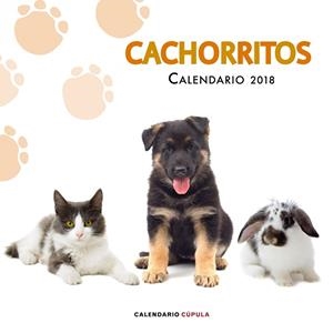 CALENDARIO CACHORRITOS 2018 | 9788448023478 | AA. VV. | Llibreria Online de Vilafranca del Penedès | Comprar llibres en català