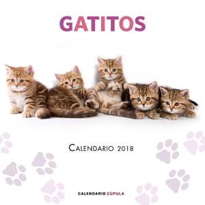 CALENDARIO GATITOS 2018 | 9788448023454 | AA. VV. | Llibreria Online de Vilafranca del Penedès | Comprar llibres en català