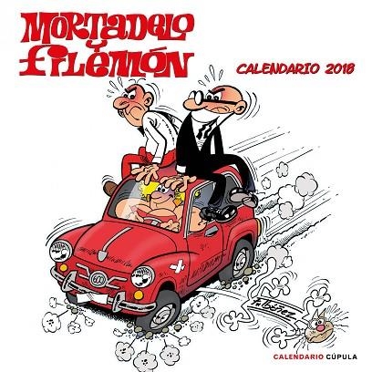 CALENDARIO MORTADELO Y FILEMÓN 2018 | 9788448023423 | IBÁÑEZ, FRANCISCO | Llibreria L'Odissea - Libreria Online de Vilafranca del Penedès - Comprar libros