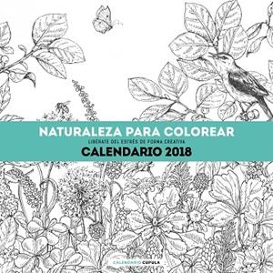 CALENDARIO NATURALEZA PARA COLOREAR 2018 | 9788448023553 | AA. VV. | Llibreria Online de Vilafranca del Penedès | Comprar llibres en català