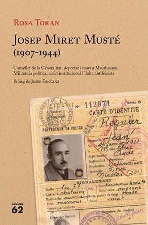 JOSEP MIRET MUSTÉ 1907 - 1944 | 9788429776188 | TORAN BELVER, ROSA | Llibreria L'Odissea - Libreria Online de Vilafranca del Penedès - Comprar libros