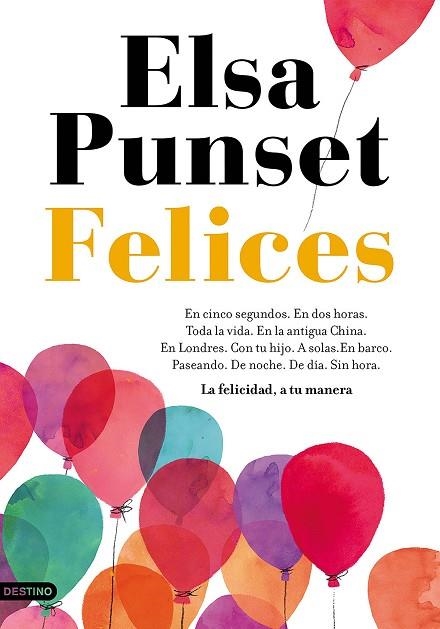 FELICES | 9788423352982 | PUNSET, ELSA | Llibreria L'Odissea - Libreria Online de Vilafranca del Penedès - Comprar libros
