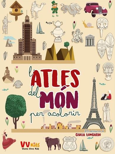 ATLES DEL MÓN PER ACOLORIR  | 9788468243719 | LOMBARDO, GIULIA | Llibreria L'Odissea - Libreria Online de Vilafranca del Penedès - Comprar libros
