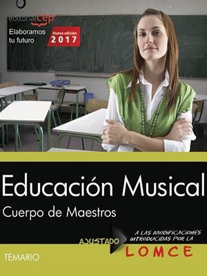 CUERPO DE MAESTROS EDUCACIÓN MUSICAL TEMARIO | 9788468175874 | AA.VV. | Llibreria Online de Vilafranca del Penedès | Comprar llibres en català