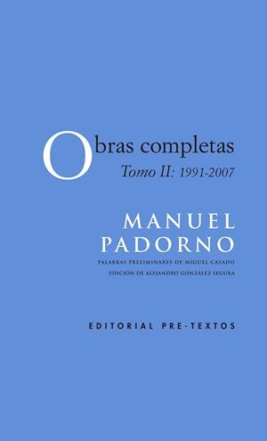 OBRAS COMPLETAS | 9788417143022 | PADORNO NAVARRO, MANUEL | Llibreria L'Odissea - Libreria Online de Vilafranca del Penedès - Comprar libros