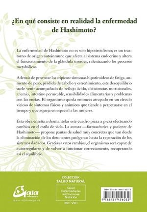 TIROIDITIS DE HASHIMOTO | 9788484456032 | WENTZ, IZABELLA | Llibreria L'Odissea - Libreria Online de Vilafranca del Penedès - Comprar libros