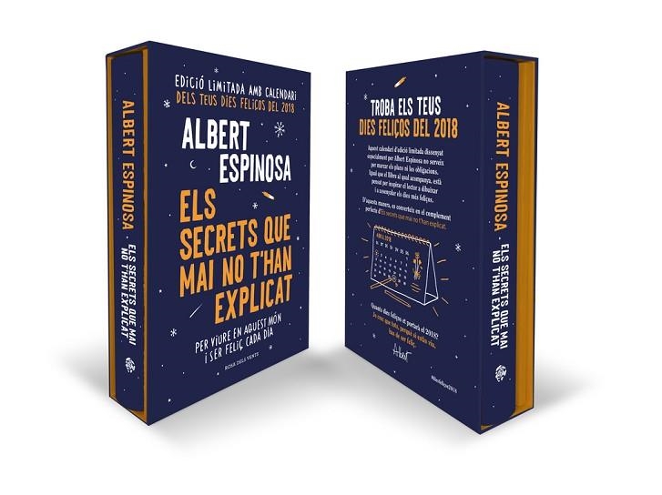 ELS SECRETS QUE MAI NO T'HAN EXPLICAT + CALENDARI 2018 | 9788416930197 | ESPINOSA, ALBERT | Llibreria L'Odissea - Libreria Online de Vilafranca del Penedès - Comprar libros