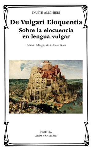 DE VULGARI ELOQUENTIA | 9788437637686 | ALIGHIERI, DANTE | Llibreria L'Odissea - Libreria Online de Vilafranca del Penedès - Comprar libros