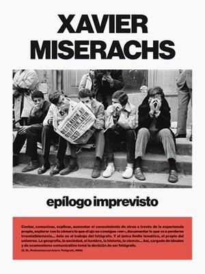 XAVIER MISERACHS. EPÍLOGO IMPREVISTO | 9788417047467 | VARIOS AUTORES | Llibreria L'Odissea - Libreria Online de Vilafranca del Penedès - Comprar libros