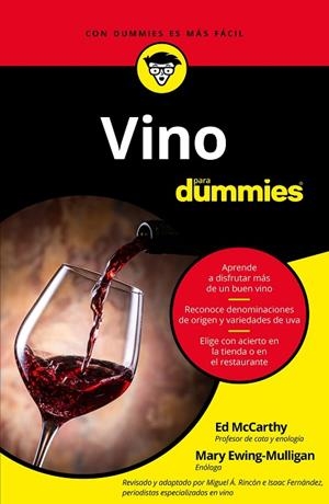VINO PARA DUMMIES | 9788432904462 | EWING-MULLIGAN, MARY/MCCARTHY, ED | Llibreria L'Odissea - Libreria Online de Vilafranca del Penedès - Comprar libros