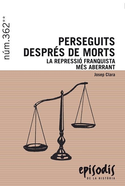 PERSEGUITS DESPRÉS DE MORTS | 9788423208401 | CLARA RESPLANDIS, JOSEP | Llibreria L'Odissea - Libreria Online de Vilafranca del Penedès - Comprar libros