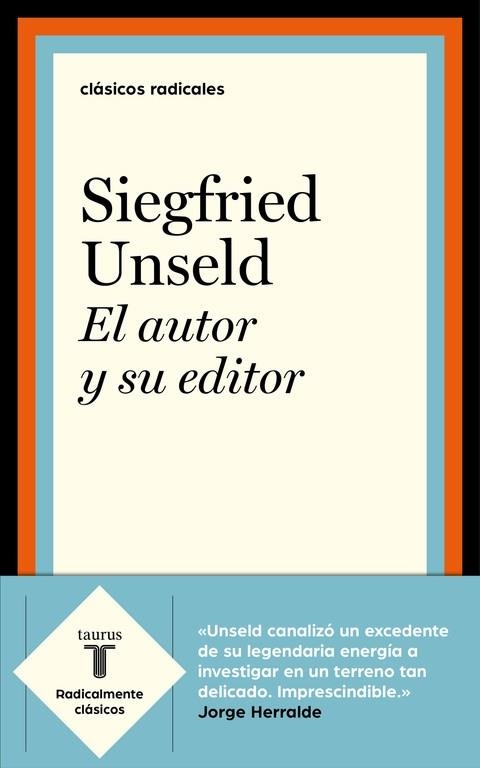 EL AUTOR Y SU EDITOR | 9788430619719 | UNSELD, SIEGFRIED | Llibreria L'Odissea - Libreria Online de Vilafranca del Penedès - Comprar libros
