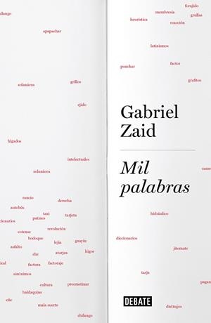 MIL PALABRAS | 9788499928517 | ZAID, GABRIEL | Llibreria Online de Vilafranca del Penedès | Comprar llibres en català